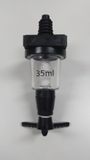 Bar Professional Non Drip Maatschenker 35ml Zwart Kunststof