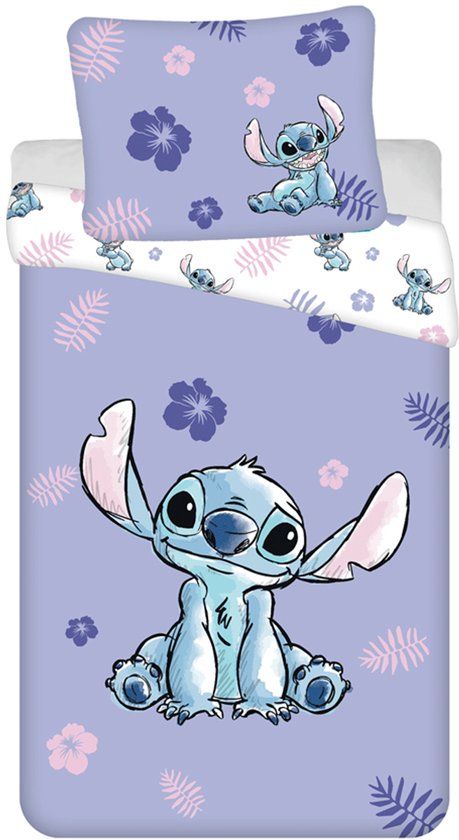 4KidsOnly Lilo en Stitch dekbedovertrek sweet 140 x 200 cm - 70 x 90 cm - katoen