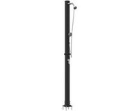 vidaXL - Zonne-douche - 20 l - PVC en Aluminium - Zwart
