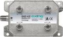 Axing BAB 4-02 Kabel-TV lasdoos 4-voudig