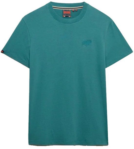 Superdry Essential Logo T-shirt Heren L Petrol