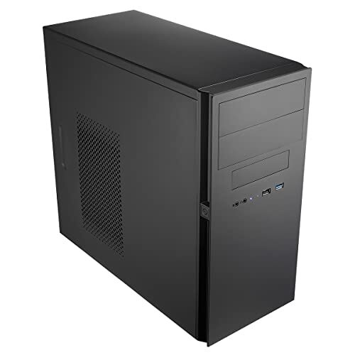 CiT CiT QC-203 Micro-ATX PC-behuizing | Zwart