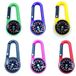 Unyqoos® set de 6 pièces de boussoles compactes pour enfants avec mousquetons