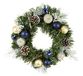 Kerstkrans Kerstkrans versierd met kerstboom, kerstbal, ster kegels, takken, appel, adventskrans, deurkrans, dennenkrans, wanddecoratie, deurdecoratie, tafelkrans, kerstdecoratie, kransen, natuurlijk