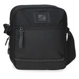Pepe Jeans Stratford schoudertas, zwart, 22 x 27 x 8 cm, polyester