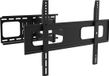 Cabletech Support mural TV haut de gamme - 37-70 pouces - Réglable - Noir