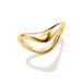 Thomas Sabo Ring Dames Zilver Geelgoudkleurig Maat 50