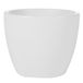Ter Steege Bloempot - wit - glans - Scandinavisch - 13 x 11 cm - plantenpot
