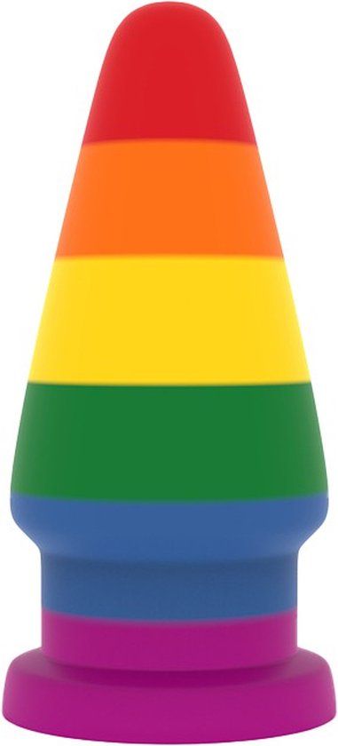 Lovetoy - Rainbow Pride - Buttplug - 15 cm
