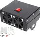 Chauffage de voiture 12V 600W avec fonction de dégivrage et fonction antigel. Chauffage de ventilateur de voiture portable avec ventilateur silencieux pour le chauffage et le dégivrage des vitres de voiture. (Version 24V également disponible)