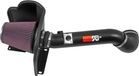 K&N High Performance Air Intake Kit compatibel met Chevrolet Silverado/GMC Sierra 2500 HD/3500 HD 6.0L V8 2014-2015 - Zwart (77-3086KTK)