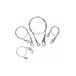Global Truss Accessoires/reserveonderdeel, Safety 50 cm/3 mm met kettingnoodset 10115