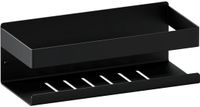 Brauer Doucherek 23 cm - Mat Zwart