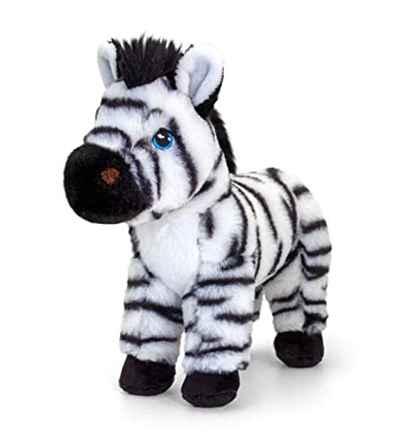 Keel Toys Keeleco SE1037 Knuffeldier Zebra, 20 cm