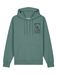 Watapparel Sweatshirt 'Tarot The Magician' grijs / groen