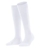 FALKE Energizer met compressie modal kniekousen dames wit - maat 35-36