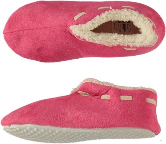 Apollo Meisjes Spaanse sloffen/pantoffels roze maat 31-32