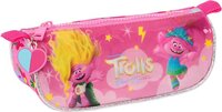 Schoolpennenzak Trolls Driehoekig Roze