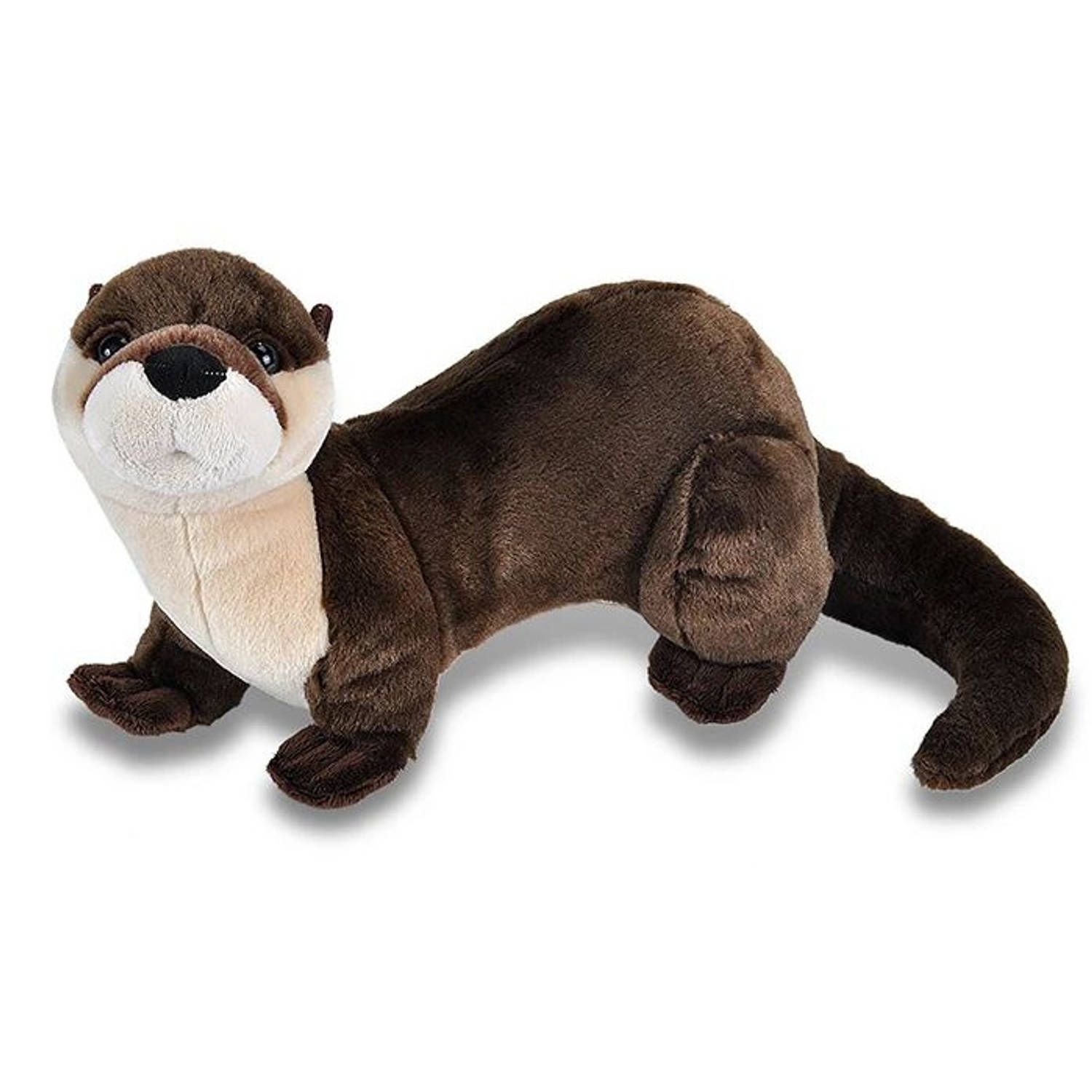 Wild Republic Knuffel Otter Junior 38 Cm Pluche Bruin/beige