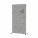 MAUL 9701102 Séparateur d'espace Gris, Blanc Aluminium Industriel 1000 mm x 350 mm x 1820 mm