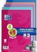 Oxford Schrift Multicolour 80 Feuilles Din A4 (5 Pièces)