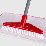 La Briantina SPA01471A Professionele industriële bezem, mopel, rood, 26 x 9 x 9 cm