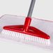La Briantina SPA01471A Professionele industriële bezem, mopel, rood, 26 x 9 x 9 cm