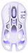 GravaStar Mercury M1 Pro Draadloze Gamingmuis, 1K Dongle, 26.000 DPI, PAW3395-sensor, 5 Glowsync RGB-verlichting, Lavendelpaars