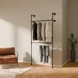 Pamo Kledingstang Industrial Loft Design - KIM I Double
