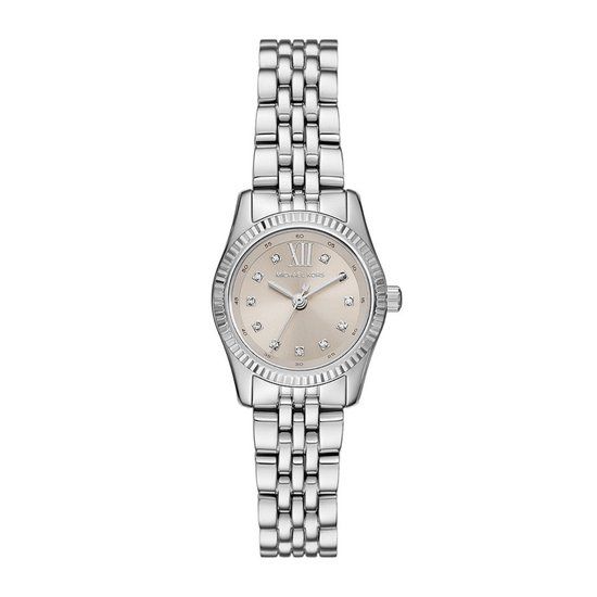Michael Kors Lexington MK4843 Horloge - Zilverkleurig - Ø 26 mm - Dames