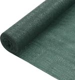 vidaXL Privacynet 75 g/m² 1,5x50 m HDPE groen