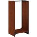 VidaXL Chariot à bois et support Acier 300x800 mm