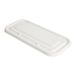 50 Bionic 50 stuks – deksel voor trays 257,51, 257,52, 257,53 'Bionic', 500 ml, 23,2 x 10,2 x 1 cm, wit, bagasse