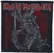 Iron Maiden Senjutsu Unisex Patch - Zwart/Rood