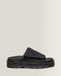 Dr. Martens Zebzag Sandales compensées matelassées en toile Noir Taille 38