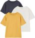 Vertbaudet Set van 3 jongens-T-shirts met korte mouwen