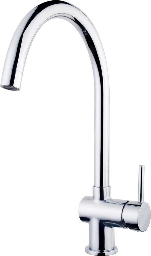 Wiesbaden Caral Keukenmengkraan Chroom - RVS - 8719743067783