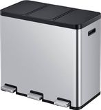 EKO Essential 1 Recycler Pedaalemmer 60L Mat RVS