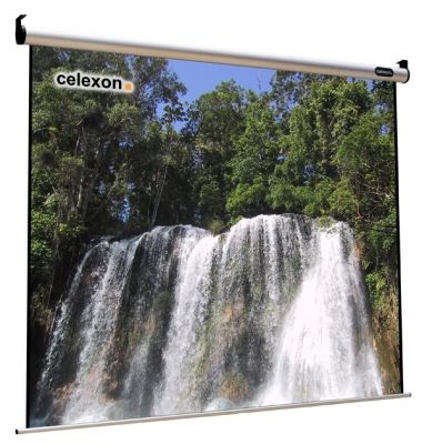 Celexon 1090108 projectiescherm 1:1 160x160cm Zwart, Grijs, Wit