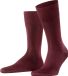 FALKE Tiago herensokken, effen, katoen, maat 41-42, rood
