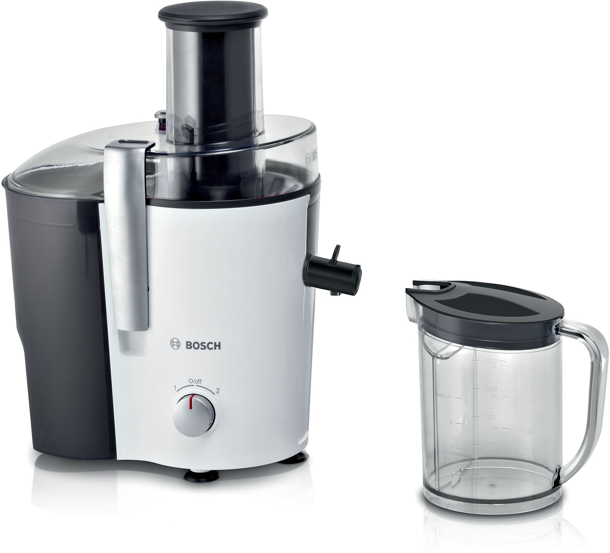 Bosch VitaJuice 2 MES25A0 - Sapcentrifuge - 700 W - Zwart/Wit