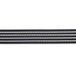 Prym - Prym Elastisch Zwart (25mm) Niet-Uitglijden Tailleband Tape - 1x1.2m