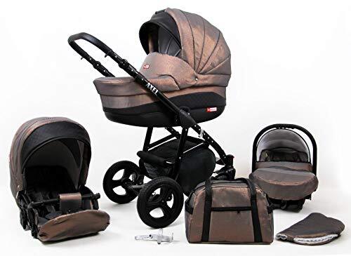 SaintBaby Kinderwagen 3in1 2in1 Set Isofix Buggy Autostoeltje Exel by Copper 2in1 zonder autostoel