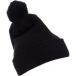 Flexfit - Cuffed Pom Pom Knit Beanie Muts - Zwart