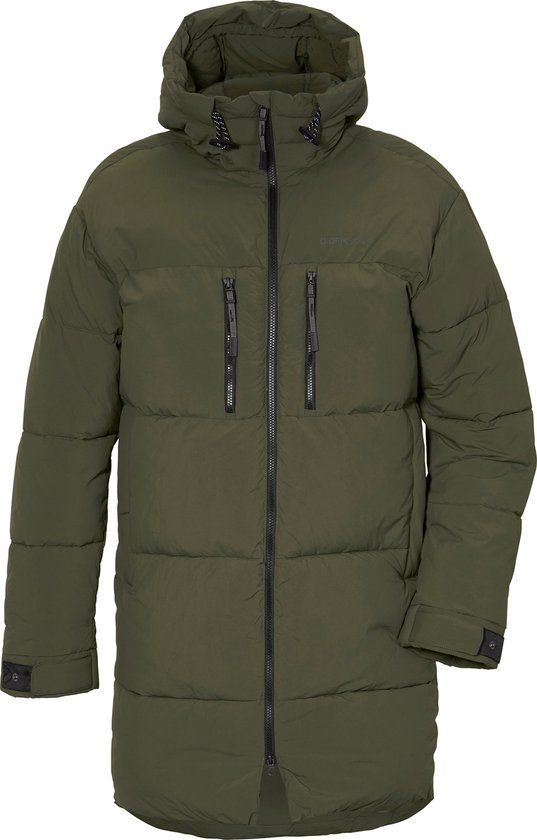 Didriksons HILMER USX PARKA Heren Outdoor parka - Donkergroen - Maat XL - Herfst/Winter 2022