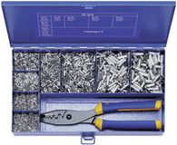 Klauke SK32B Assortiment adereindhulzen 0.75 mm², 1 mm², 1.5 mm², 2.5 mm², 4 mm², 6 mm², 10 mm², 16 mm² Ongeïsoleerd Metaal