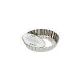 Moule à tarte, inox recyclé, sans PFAS, fond amovible, Ø9cm