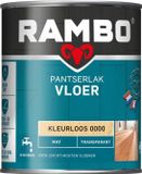 Rambo Pantserlak Vloer Transparant Mat - 0.75L