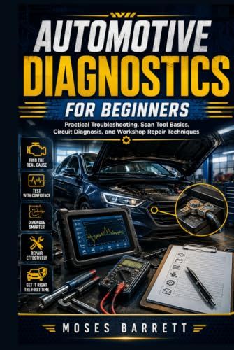 AUTOMOTIVE DIAGNOSTICS FOR BEGINNERS: Practical Troubleshooting, Scan Tool Basics, Circuit Diagnosis, and Workshop Repair Techniques