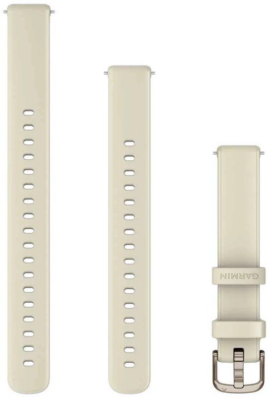 Garmin Siliconen bandje - Garmin 14 mm aansluiting - Coconut